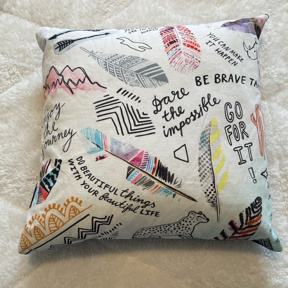Inspirational Accent Pillow
